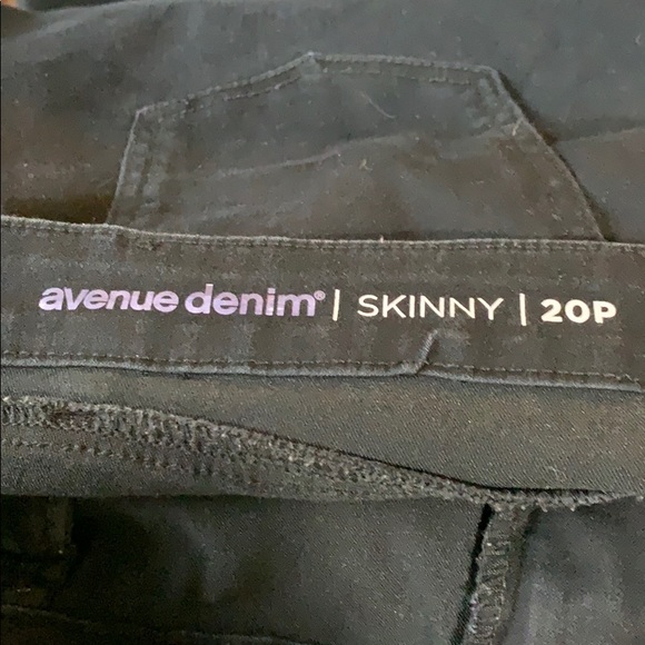 🛑 SOLD Plus sized petite black jeggings - Picture 6 of 8